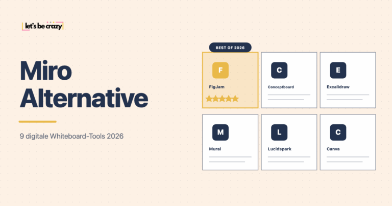 Miro Alternative: 9 digitale Whiteboard-Tools 2026