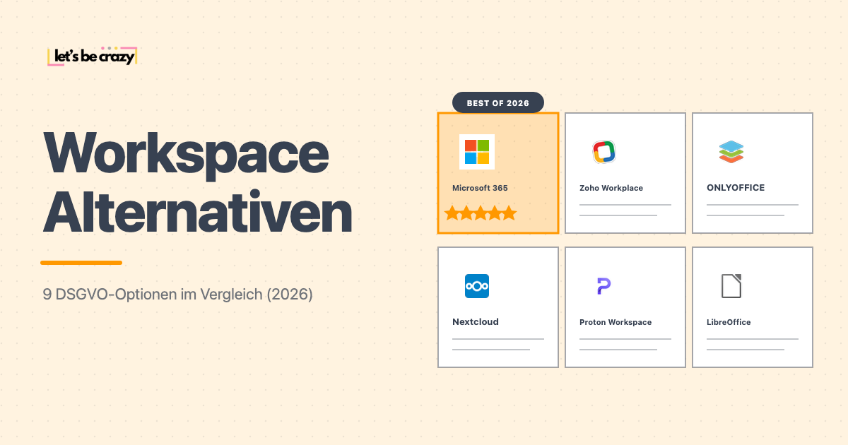 Die 9 besten Google Workspace Alternativen im Vergleich