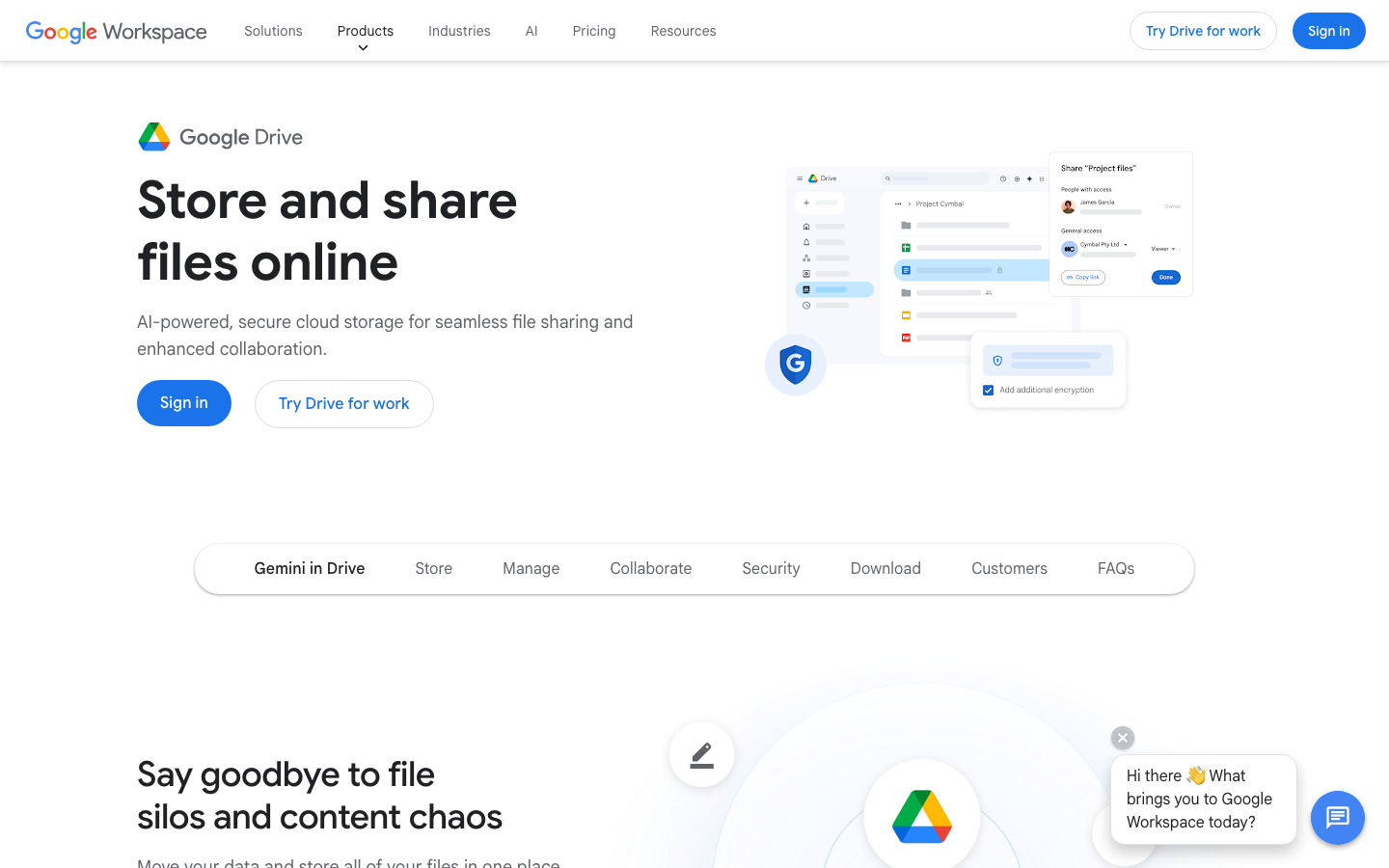 Google Drive Startseite -- OneDrive Alternative mit 15 GB kostenlosem Speicher