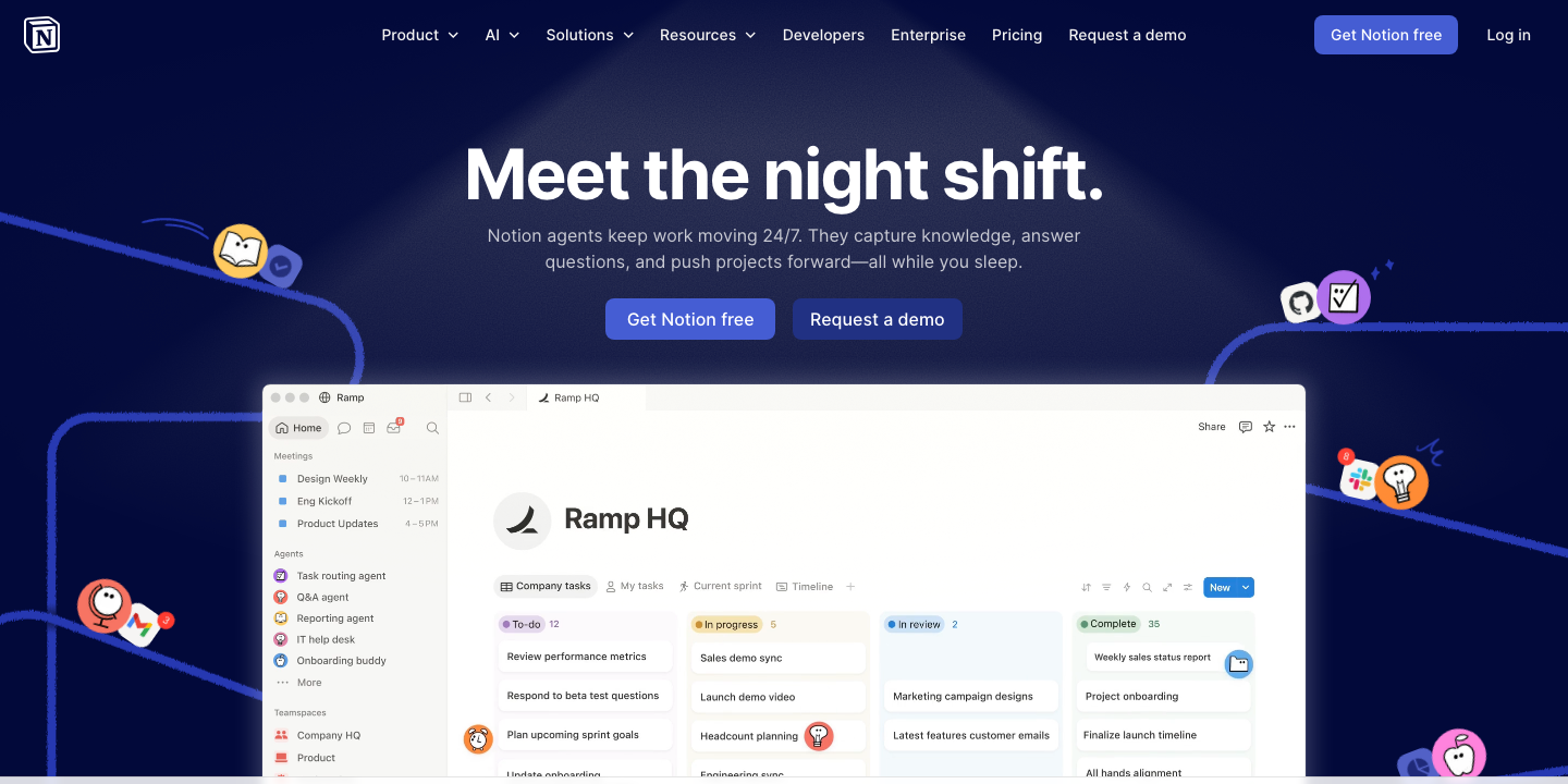 Notion All-in-One Wiki und Datenbank - beliebteste Confluence Alternative