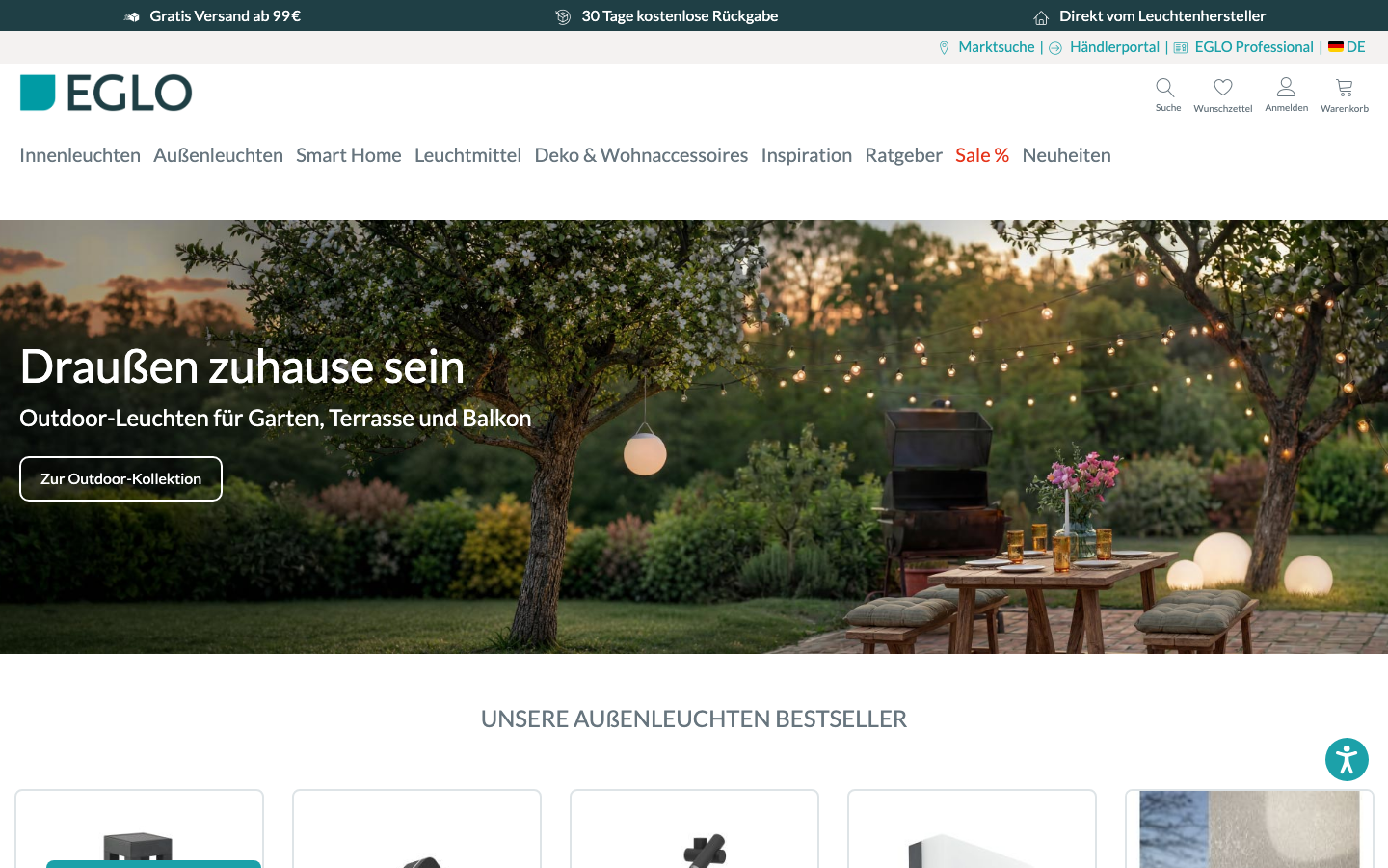EGLO – Offizielle Website