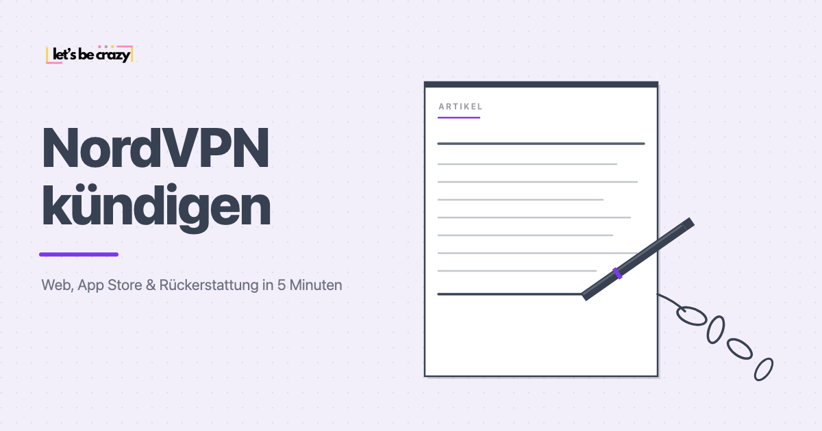 NordVPN kündigen: Titelbild