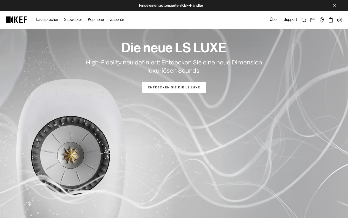 KEF LSX II LT Homepage: offizielle KEF Webseite