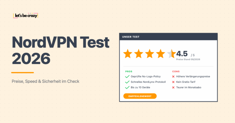NordVPN Test 2026: Preise, Speed und Sicherheit im Check