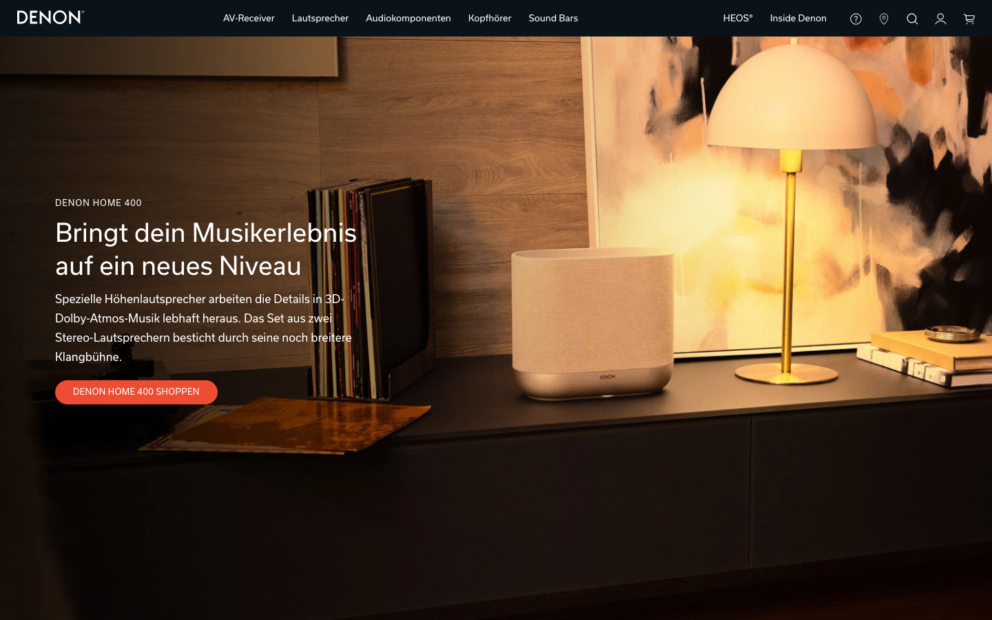 Denon CEOL N12 Homepage: offizielle Denon Webseite
